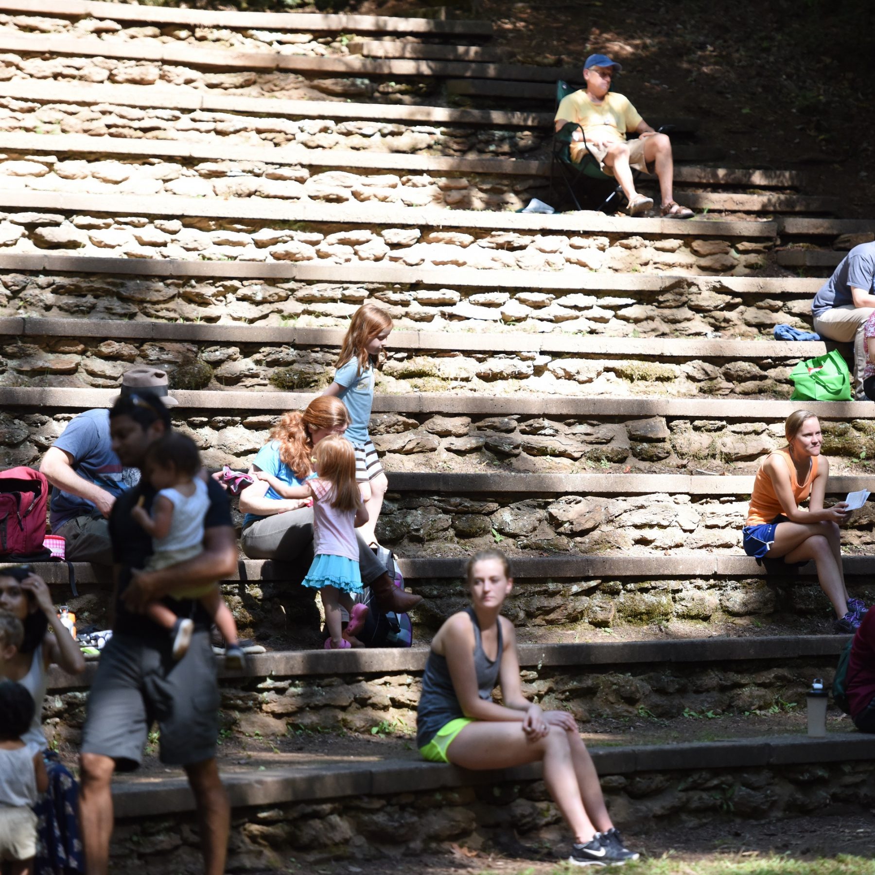 Music in the Woods - CCC Built Amphitheater